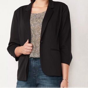 LC Lauren Conrad Black Blazer